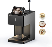 EVEBOT mesin cetak kopi Latte, Printer makanan Digital cetak kue bir cokelat Cappuccino Selfie minuman 3D foto tinta dapat dimakan