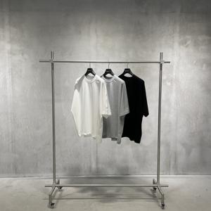 Camiseta de Manga Corta para Hombre, con Logotipo Personalizado, 100% Algodón, Cuello Redondo, Color Sólido, Estilo Hip Hop, Suave, Transpirable, Corte Regular, Informal, para Verano - Product Image 1