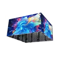 Écran LED transparent pour vitrine, affichage publicitaire intelligent P3.91-7.81, nouvelle génération, luminosité maximale, pour verre