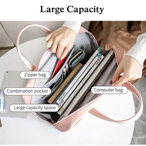 Custom Your Logo Durable Water-Repellent Fabric Office Laptop Bags Women Fashion Wholesale Laptop Bag Waterproof And Protection