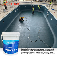 AJIELIAN Revêtement Imperméabilisant Cimentaire Cristallin Haute Performance pour Mur de Construction, Carrelage et Utilisation Extérieure - Haute Résistance