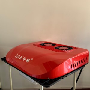 ระบบปรับอากาศติดหลังคาแบบพัดลมคู่ 2200W สำหรับรถบรรทุกหนัก ใช้ไฟ 24V AC - Product Image 4