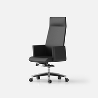 Chaise de bureau ergonomique pivotante moderne chromée personnalisée avec dossier réglable en hauteur pour le bureau à domicile et le salon