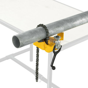 H402 Pince à chaîne portable pour tuyaux, pince à chaîne industrielle professionnelle en fonte pour le serrage de tubes jusqu'à 5 pouces - Product Image 6