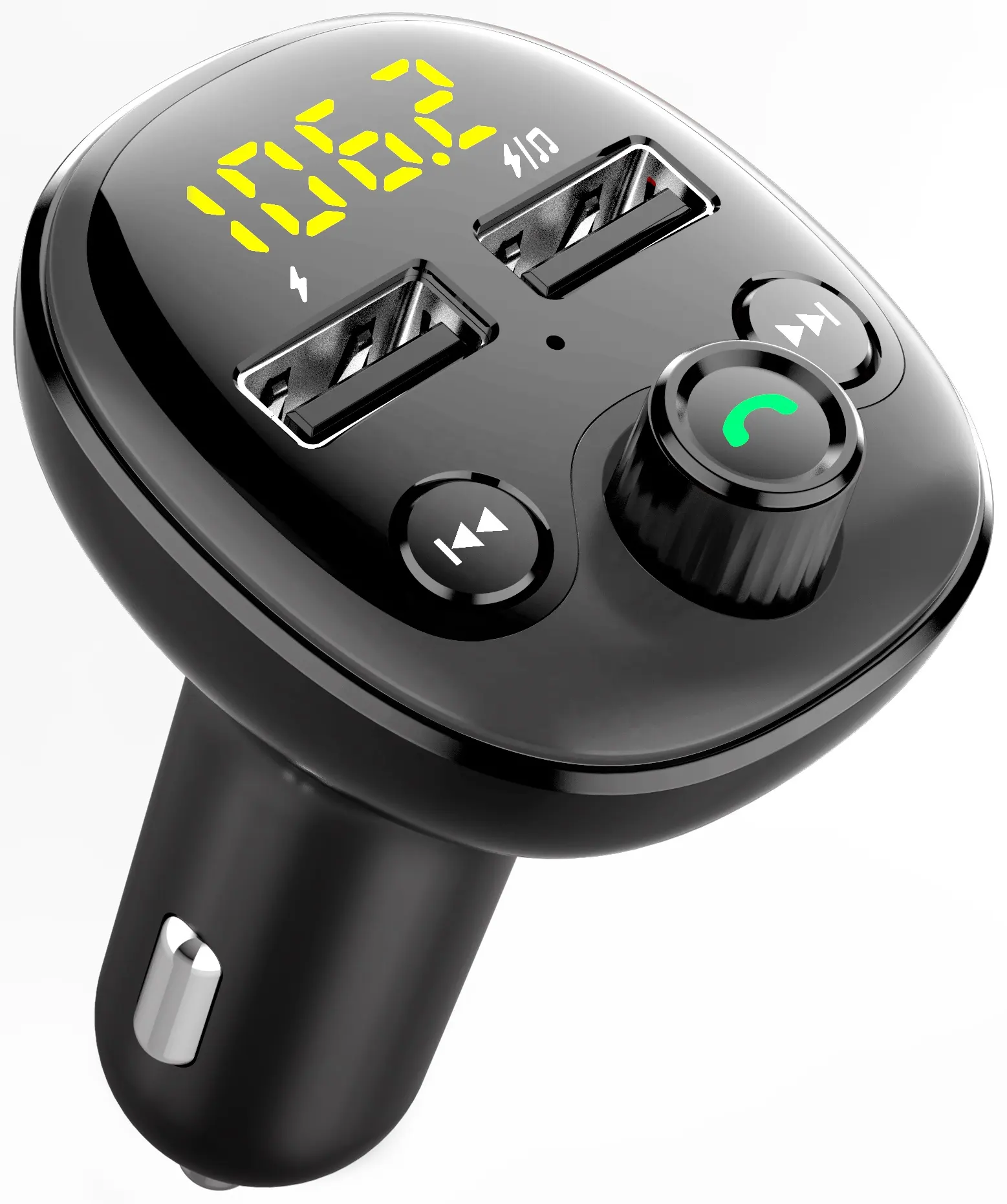 Wholesale low Price car dual charger fm transmitter for radio station MP3 fm transmitter