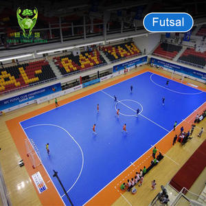 Loseta <span class=keywords><strong>de</strong></span> Suelo <span class=keywords><strong>de</strong></span> Fútbol Sala Encastrable <span class=keywords><strong>de</strong></span> PP para Canchas Deportivas Personalizadas con Líneas, para Interiores y Exteriores - Product Image 5