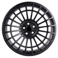Nouvelle jante monobloc forgée en alliage d'aluminium noir sur mesure, multi-rayons, 20 mm ET 20 mm 100 mm, pièce de rechange pour Jetour T2
