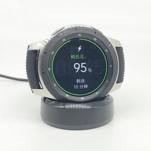 แท่นชาร์จไร้สายสำหรับ <span class=keywords><strong>Samsung</strong></span> <span class=keywords><strong>Galaxy</strong></span> <span class=keywords><strong>Watch</strong></span> 5V/1A เอาท์พุต5W แท่นชาร์จ R800 <span class=keywords><strong>R810</strong></span>สำหรับ S5สมาร์ทวอทช์ - Product Image 1