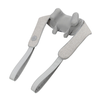 Masseur de cou Shiatsu OEM le plus vendu par le fabricant, mouvement de pétrissage 3D, contrôle de la vitesse, chauffage pour soulager les épaules et le dos