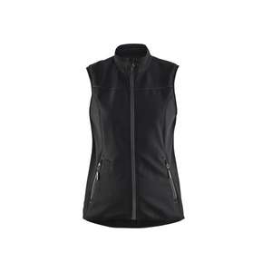 BLAKLADER - 385125169998XXL Chaleco Softshell Mujer Negro/Gris oscuro-EAN 7330509647868 CHAQUETAS DE TRABAJO CHAQUETAS DE VERANO SOFTSHELL - Product Image 1