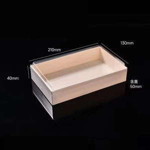 Newell Livraison Recyclable Bento Plateaux Alimentaires Magnétiques Réutilisables Boîtes à Emporter à <span class=keywords><strong>Sushi</strong></span> en Bois de Luxe Personnalisées avec Compartiments - Product Image 6
