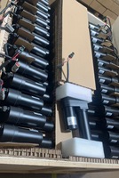 Actionneur linéaire personnalisé 12v 152,4 mm avec moteur PMDC à balais et retour d'information par interrupteur pour utilisation en bateau et en ventilateur 200W IP65