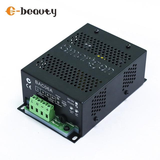 12V/24V Genset Electric Spare Parts Smartgen Intelligent Auto Battery Charger BAC06A for Generator