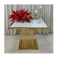 Décoration de table de mariage en forme de cœur, décoration de fête d'événement, miroir rond en cristal pour gâteau de mariage