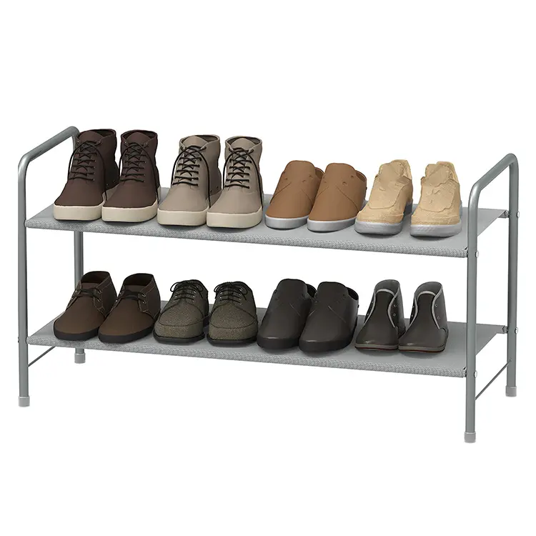 人気のデザイン靴ラックキャビネット収納ラック省スペースポータブル靴オーガナイザー家庭用鉄靴ラック