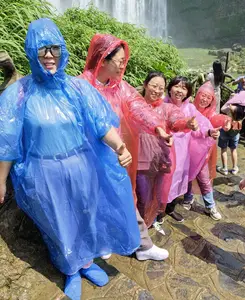 畅销书标志印花促销一次性雨衣雨披