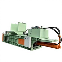 Presse à balles hydraulique automatique pour papier usagé, machine de recyclage et de compression, équipement de traitement des déchets en carton et plastique avec contrôle PLC
