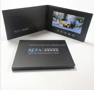Carte d'invitation promotionnelle avec écran LCD de 7 pouces, album de <span class=keywords><strong>mariage</strong></span>, brochure vidéo, envoi postal pour le marketing - Product Image 4