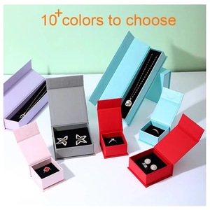 Logo Kustom Slide Out Laci Kertas Karton Hadiah Kotak Kemasan Perhiasan Bros Liontin Anting Gelang Kalung Kotak Cincin - Product Image 6