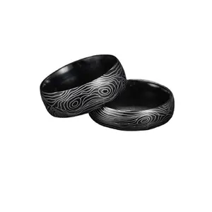 2024 Nieuwe Hot Selling Verzilverde Wolfraam Rvs Ringen Mannen Titanium Ringen Mode Sieraden Voor Mannen