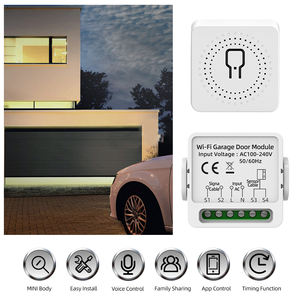 SIXWGH WiFi Smart Garage Door Abridor Controlador Interruptor Tuya Google Home <span class=keywords><strong>Alexa</strong></span> Control de voz Smart Life Control remoto para hoteles - Product Image 5