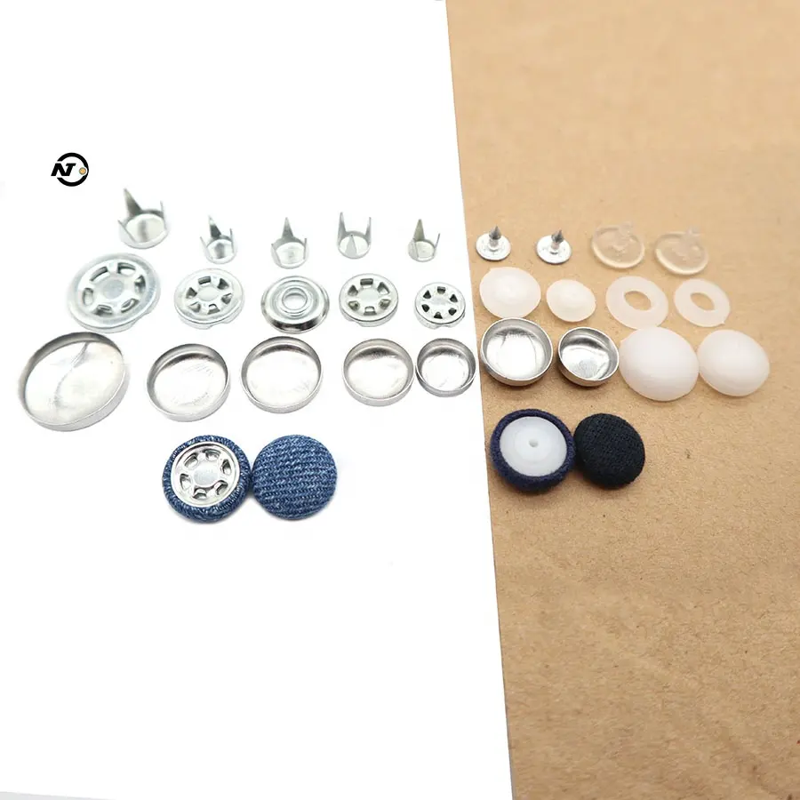 2023 Hot Sale Fabric Covered Hat Buttons Round Bread Accessories DIY Baseball Cap button