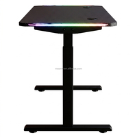 Bureau debout électrique intelligent avec contrôle par application, connectivité Wi-Fi et Bluetooth, mémoire de hauteur et fonctions de suivi de santé