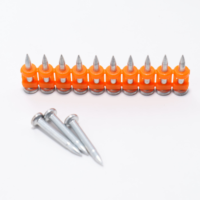 Clous à gaz polyvalents Tianyu pour béton, 2,7 mm, en acier, pour fixation multi-usages en bâtiment