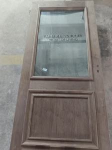 Jolie <span class=keywords><strong>porte</strong></span> en bois pour la maison, entrée principale avant extérieure Design à noyau solide Portes en bois pivotantes modernes Portes en bois <span class=keywords><strong>Prix</strong></span> - Product Image 6