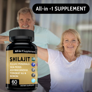 Wellbody แคปซูลมอสจากทะเล Shilajit 8-1 Ashwagandha Tongkat Ali boron magnesium ฉลากส่วนตัวสำหรับโรงงานผู้ใหญ่ /odm - Product Image 4