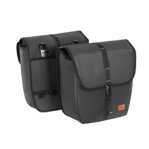 Bolsa Doble para Asiento Trasero de Bicicleta con Logotipo Reflectante Personalizado, Gran Capacidad, Impermeable, Portaequipajes para Bicicleta - Product Image 6
