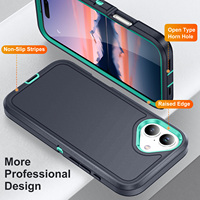 Vente en gros de haute qualité antichoc 360 étui de protection complet pour téléphone portable pour iPhone 11 17Pro Max accessoires étui de téléphone portable