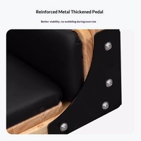 Ensemble Pilates Reformer Ladder Barrel en bois d'acacia pour studios de yoga à usage commercial ; Équipement d'entraînement correcteur de posture, ensemble cinq pièces