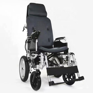 Silla <span class=keywords><strong>de</strong></span> <span class=keywords><strong>ruedas</strong></span> eléctrica ligera plegable motorizada inteligente todoterreno moderna 2024 para ancianos discapacitados - Product Image 4