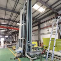 Özelleştirilmiş tek sütun kaldırma konveyör dikey kaldırma pistonlu asansör, depo fabrika atölye, palet