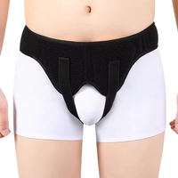Ceinture de fixation pour hernie inguinale en nylon pour hommes Protège-aine transfrontalier pour adultes pour la protection sportive