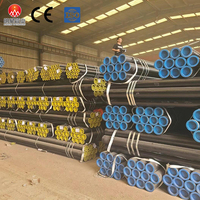 Tube de puits pétrolier en acier au carbone avec raccord API 5CT Grade J55/N80, filetage EUP/BC et capuchons de protection pour la résistance à la corrosion
