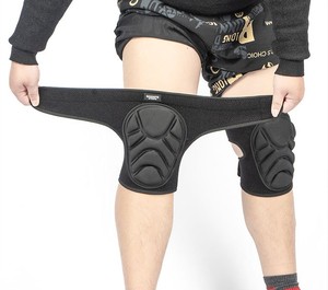 Bán Buôn Bóng Đá Động Cơ Chu Kỳ Đầu Gối Hỗ Trợ Ổn Định Mềm Dày Miếng Bọt Biển Nén Đầu Gối Pad Với Pain Relief Thoáng Khí Thiết Kế - Product Image 3