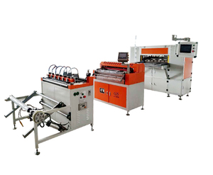 Vendita calda ad alta velocità di CNC Pieno-auto Lama di Carta di carta Pieghettatura linea di produzione lama pleater - Product Image 3