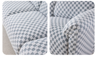 Funda de Sofá Reclinable Moderna Resistente a Arañazos de Gatos, 1 Pieza, Tela Jacquard Suave y Duradera, Elástica, para Sofá Seccional