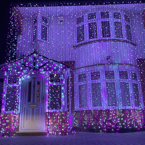 IP65 <b>Smart</b> RGB LED String <b>Lights</b> APP Remote Control Synchronized Chasing Music Sync 100m Dimmable Outdoor Building Facade Event - Product Image 3