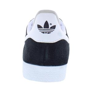 รองเท้า Adidas Gazelle Suede สำหรับผู้ชาย สีดำ ขาว ทองเมทัลลิก สไตล์บาสเก็ตบอล - Product Image 3