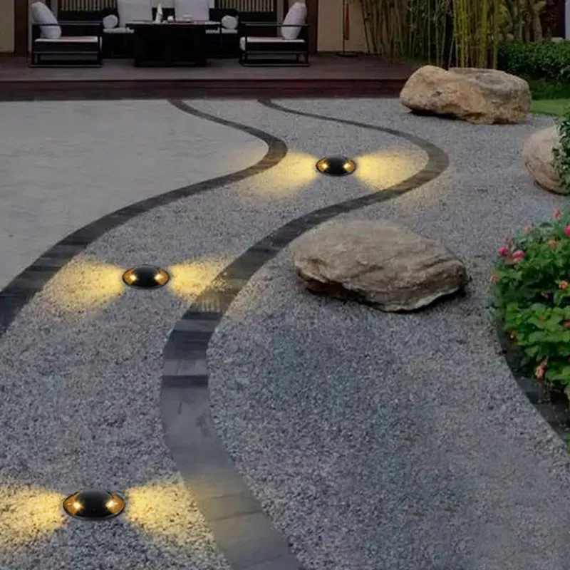 IP67 Wasserdichte 3-W-LED-Deckboden-Untergrundleuchte für Garten einbau leuchten