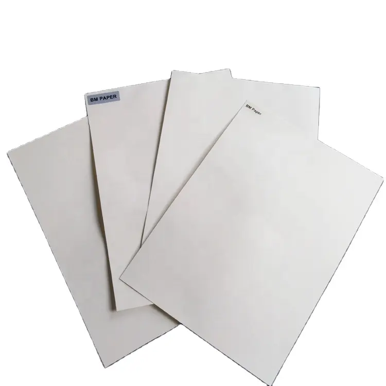 Белая абсорбирующая бумага без покрытия толщиной 1 мм для коврика для пива, фильтрации и тестирования целлюлозы