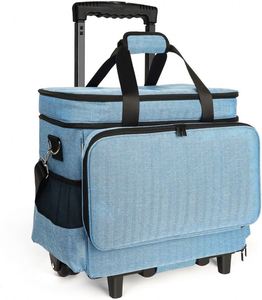 Estuche con Ruedas para Máquina de Coser, Desmontable, con Asa Extensible, Tipo Trolley, de Fábrica con Certificación BSCI - Product Image 3