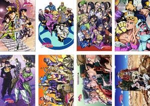 200 designs, 8 pièces par ensemble, vente en gros, <span class=keywords><strong>affiche</strong></span> d'anime, <span class=keywords><strong>affiche</strong></span> de manga, décoration murale, impression 3D, image décorative murale pour la maison - Product Image 2