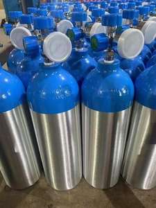 Prix usine ISO7866 certifié 166.7BAR 2/4L petite bouteille d'oxygène en aluminium médicale Portable fabriquée en Chine à vendre - Product Image 4