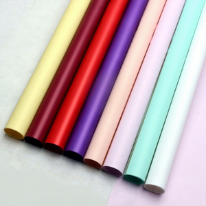 Papier d'emballage floral imperméable style créole pour la vente en gros, matériaux DIY pour bouquets floraux en OPP - Product Image 3