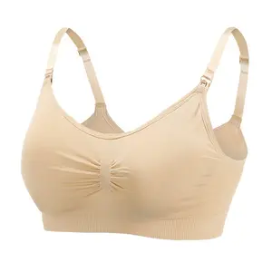 Maternity Bras Wirefree Nursing Bra Panties Set Pregnancy Clothes Prevent Sagging Breastfeeding Women's Breathable Lactancia Bra