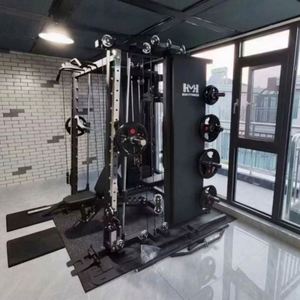 Máquina Smith Multifuncional Comercial de Acero para Gimnasio, Jaula de Potencia Todo en Uno, Duradera, Venta al por Mayor de Fábrica SK SK-EM938E-TitanG2 - Product Image 6